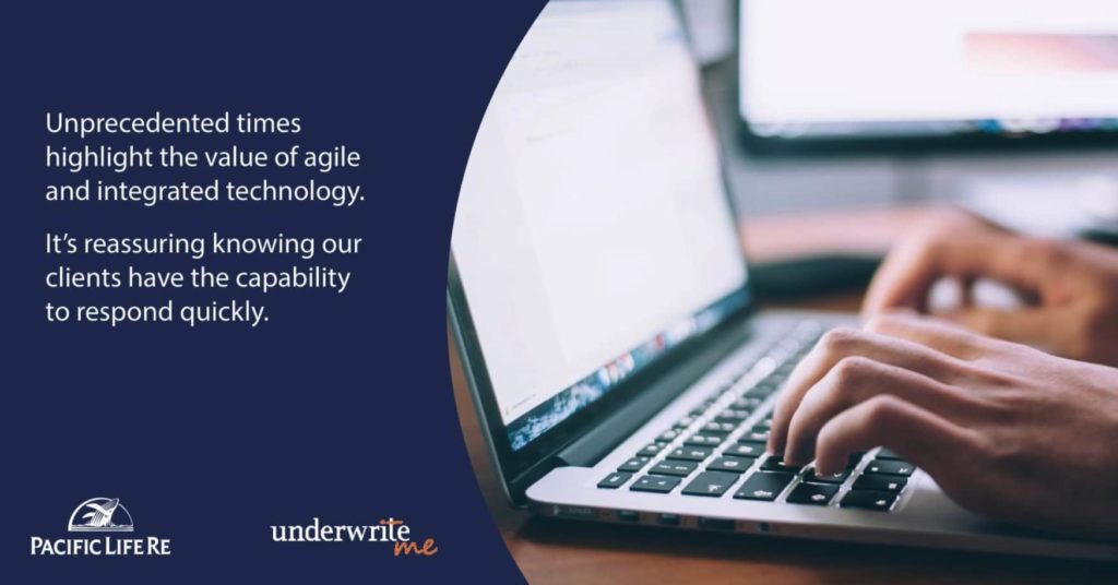 UnderwriteMe partners able to react quickly to COVID-19 challenges